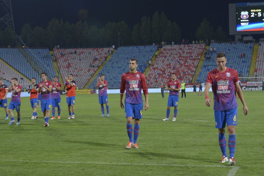Adrian Popa (33 de ani), în prezent extrema celor de la CSA Steaua, a jucat în repriza a doua a meciului dintre FCSB și Viitorul 2-5 (mai 2013)
