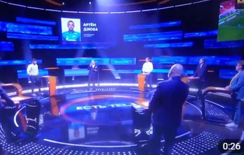 „Match TV”, cea mai importantă televiziune sportivă din Rusia, l-a confundat pe Artem Dzyuba (33 de ani) în timpul unui dialog telefonic.