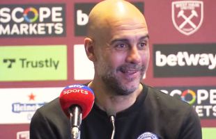 Guardiola a stârnit hohote de râs când a fost întrebat despre meciul lui Liverpool: „Mesaj pentru Southampton?”