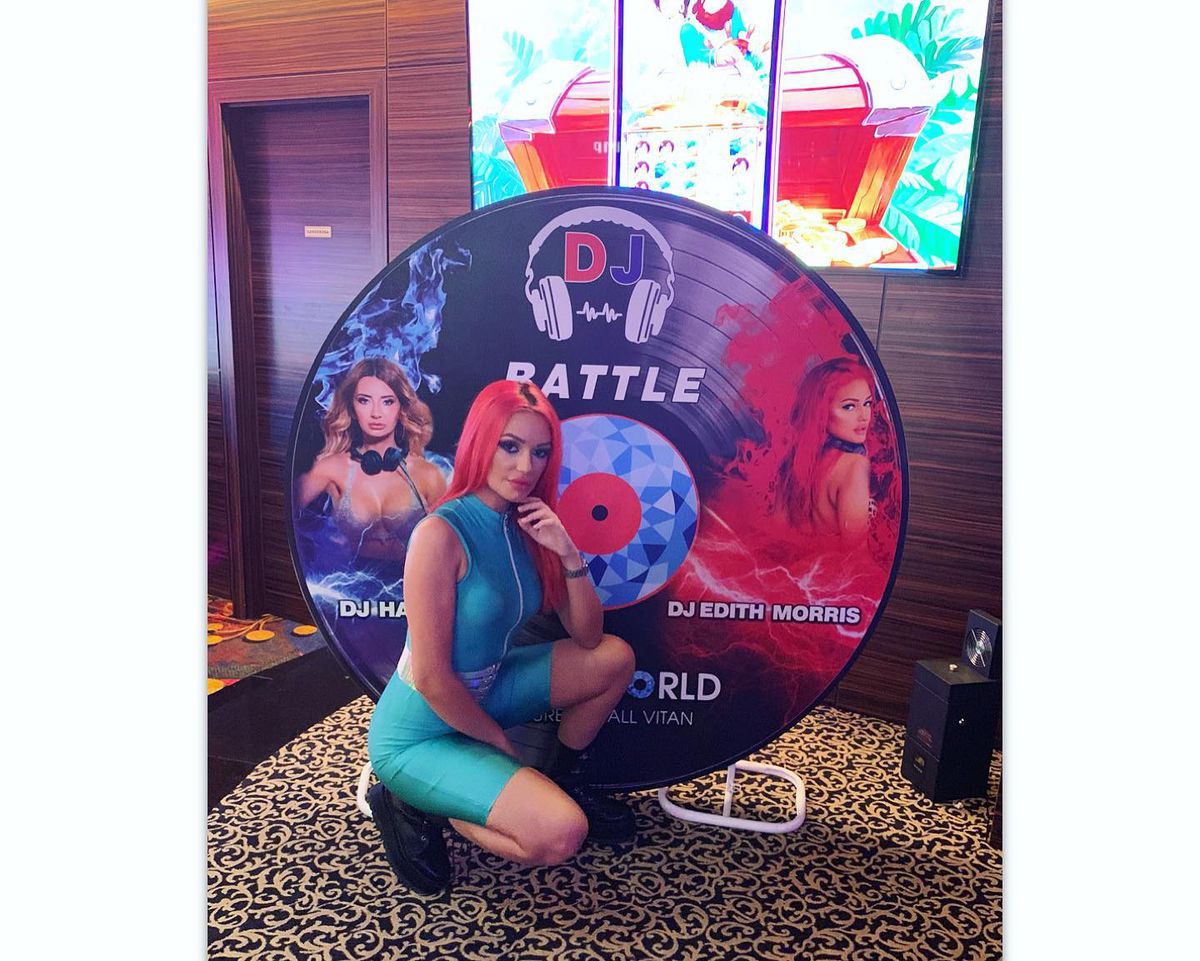 Apariția care a atras toate privirile la VIP, pe Arena Națională: DJ Edith Morris a mixat la Dinamo - CSA Steaua