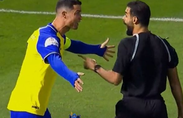 Rădoi a pierdut duelul tensionat contra lui Ronaldo » Cristiano a făcut scandal și a marcat un gol