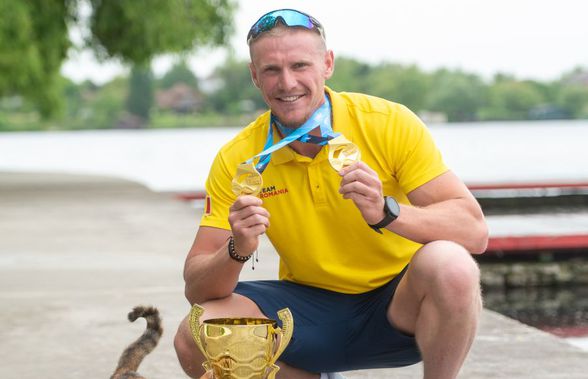 Canoistul Cătălin Chirilă, campion mondial și european în 2022: „Privesc înainte și nu mă mai gândesc la anul trecut”