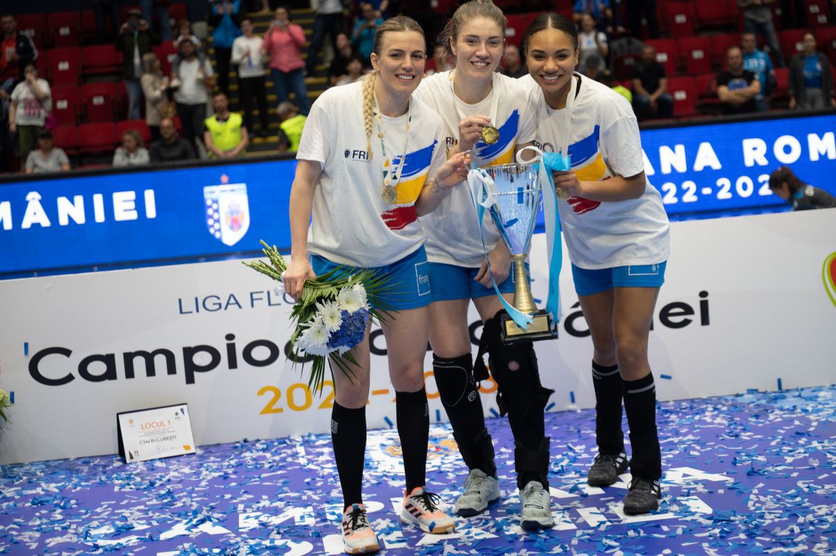 Adi Vasile, după ce a câștigat titlul de campion cu CSM București: „Nu mai e nicio echipă în Europa care să fie neînvinsă în afară de noi”