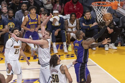 Finalele Conferințelor din NBA debutea miercuri noapte, cu duelul dintre Denver Nuggets și Los Angeles Lakers. 
Foto: Imago