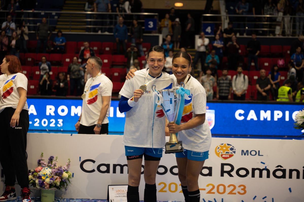 Adi Vasile, după ce a câștigat titlul de campion cu CSM București: „Nu mai e nicio echipă în Europa care să fie neînvinsă în afară de noi”