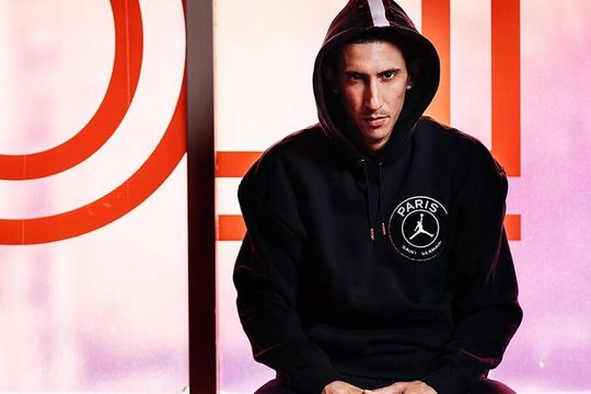 Luchin încearcă în zadar să-l blocheze pe Angel Di Maria, devenit în 2022 campion mondial cu Argentina