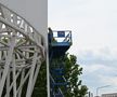 Așa arată acum lucrările la  Berceni Arena, noul patinoar din București,