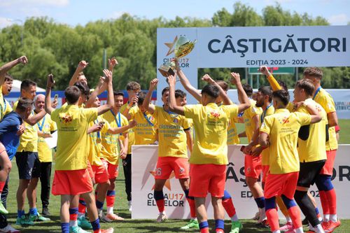 FCSB a câștigat Cupa Elitelor U17, foto: FRF