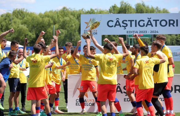 FCSB a câștigat Cupa Elitelor U17! Finala, decisă de noul preferat al lui Gigi Becali