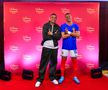 Kylian Mbappe și statuia lui de ceară / Foto: GettyImages