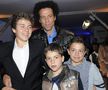 Younes El Aynaoui în 2012 cu fiii săi Ewon, Noan și Neil Foto: Imago