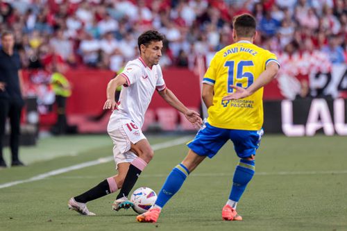 Jesus Navas, în meciul pierdut ieri de FC Sevilla, 0-1 cu Cadiz / Foto: Imago