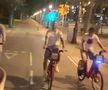 Imaginile serii după ce Barcelona a devenit campioană » 4 jucători s-au dus cu bicicleta la colegul din spital