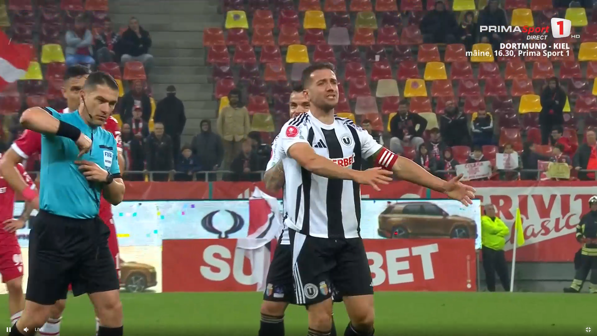 Alex Chipciu, eliminat în Dinamo - U Cluj