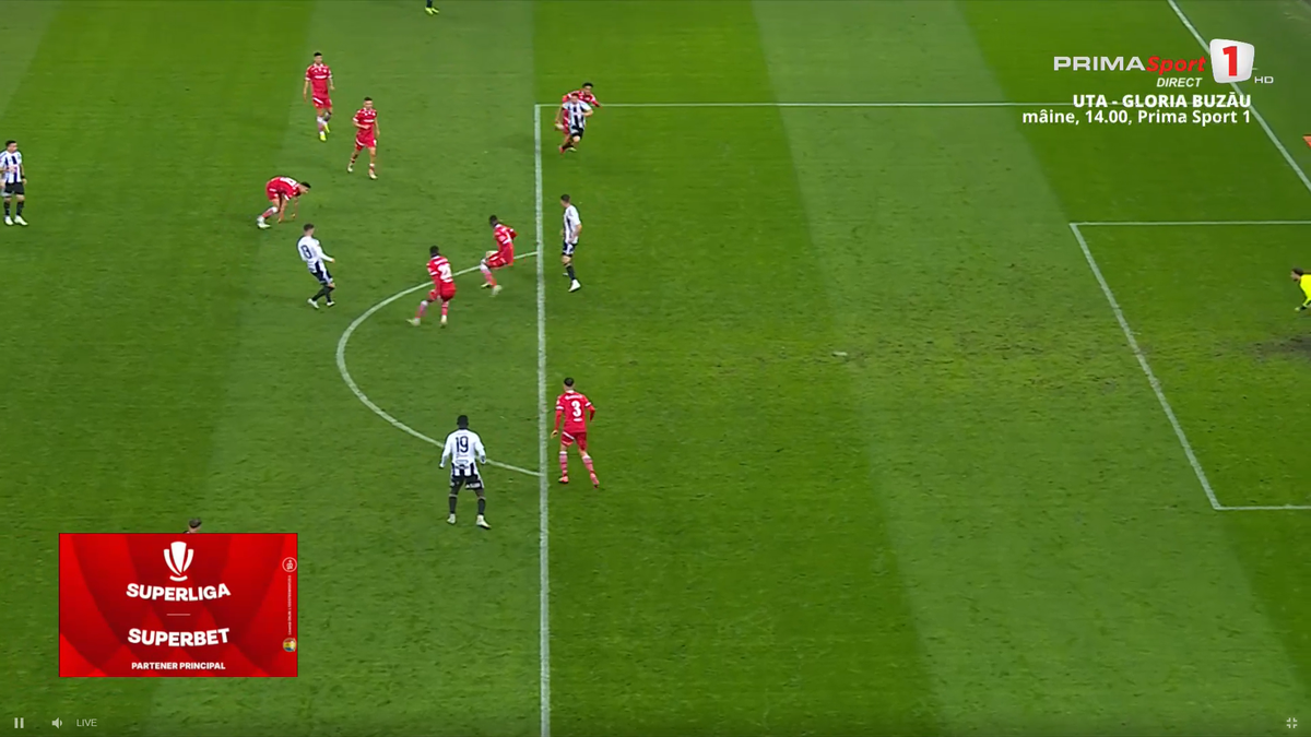 Alex Chipciu, gesturi uluitoare în Dinamo - U Cluj » S-a tăvălit în fața lui Istvan Kovacs, apoi a fost eliminat