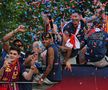 Imaginile de la petrecerea de titlu a celor de la FC Barcelona / FOTO: GettyImages