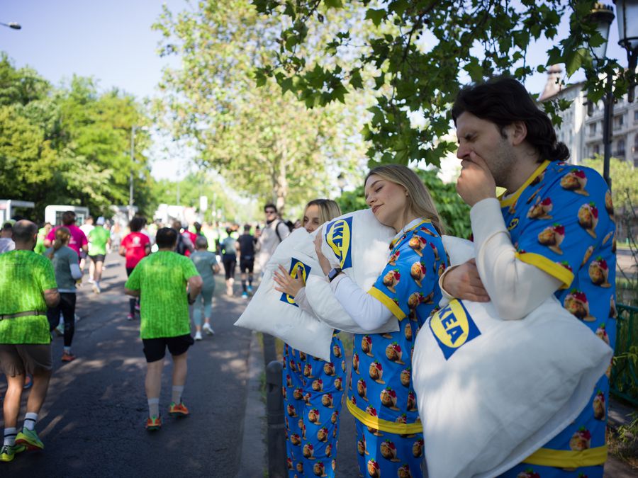 Somnul de calitate urcă pe podium: IKEA a adus o zonă de relaxare inedită la linia de sosire a OMV Petrom Bucharest Half Marathon