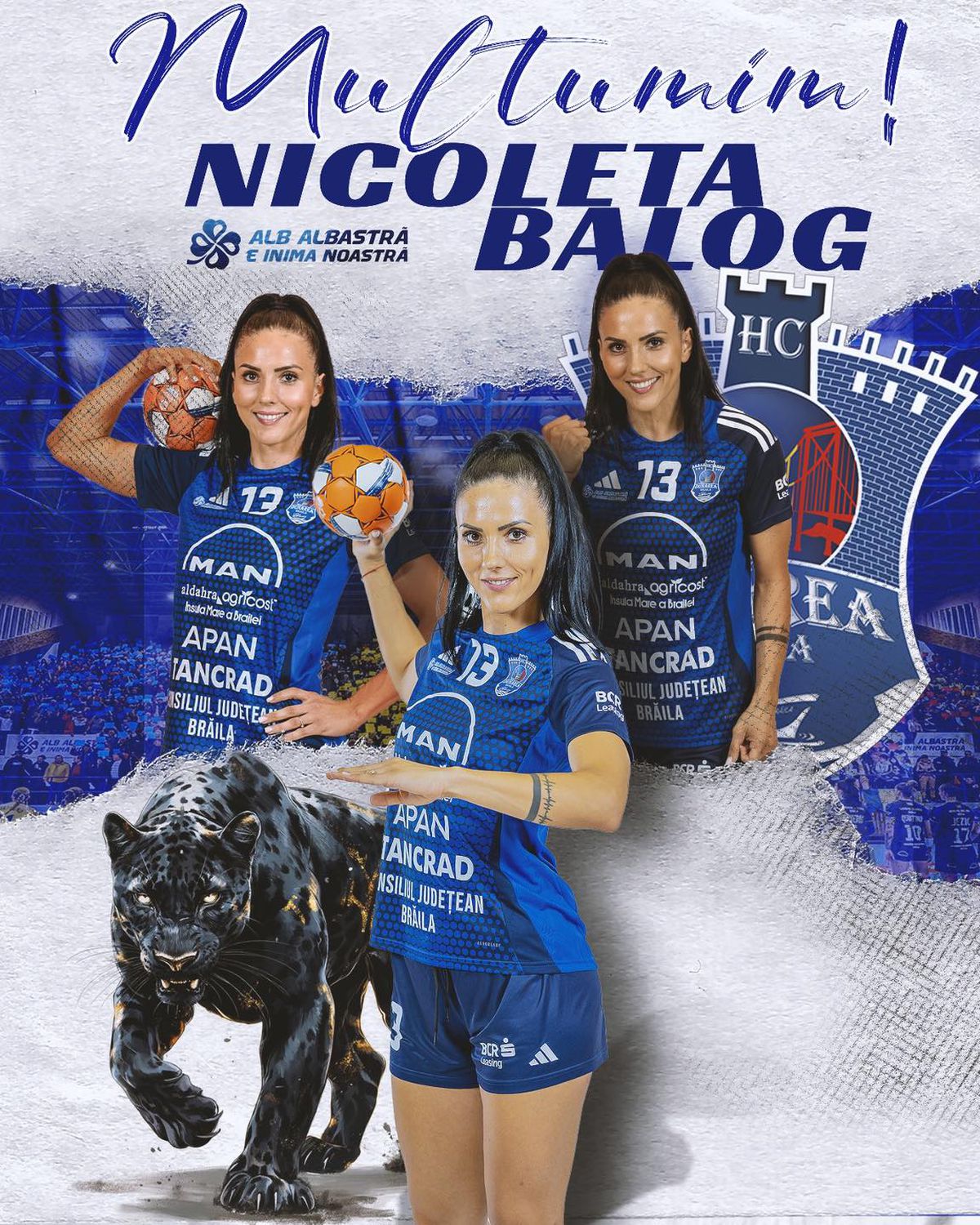 Kiki Liscevic și Nicoleta Balog au avut parte de o scenografie superbă la Brăila - CSM București