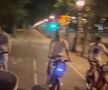 Imaginile serii după ce Barcelona a devenit campioană » 4 jucători s-au dus cu bicicleta la colegul din spital
