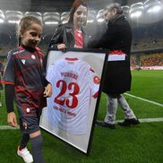 Momente speciale pentru Răzvan Patriche, la ultimul meci la Dinamo/ foto: Eduard Vînătoru