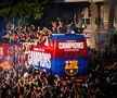 Barcelona a sărbătorit în stil mare titlul din LaLiga » 700.000 de oameni pe străzi, Lamine Yamal show și în autocar
