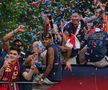 Imaginile de la petrecerea de titlu a celor de la FC Barcelona / FOTO: GettyImages