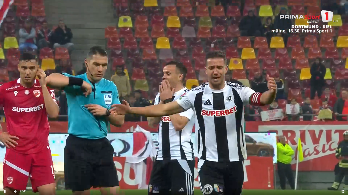 Alex Chipciu, eliminat în Dinamo - U Cluj