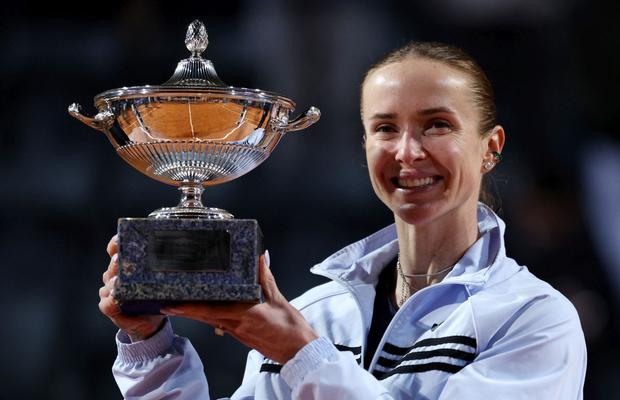 Elina Svitolina, discurs savuros după titlul de la Roma: „Mulțumesc soțului meu care îmi spune că nu mă pricep la discursuri”