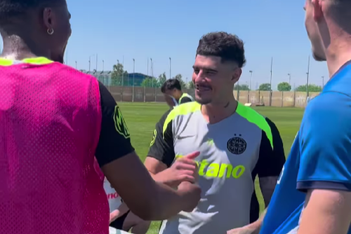 Florinel Coman, din nou în tricoul FCSB // Captură foto: Facebook