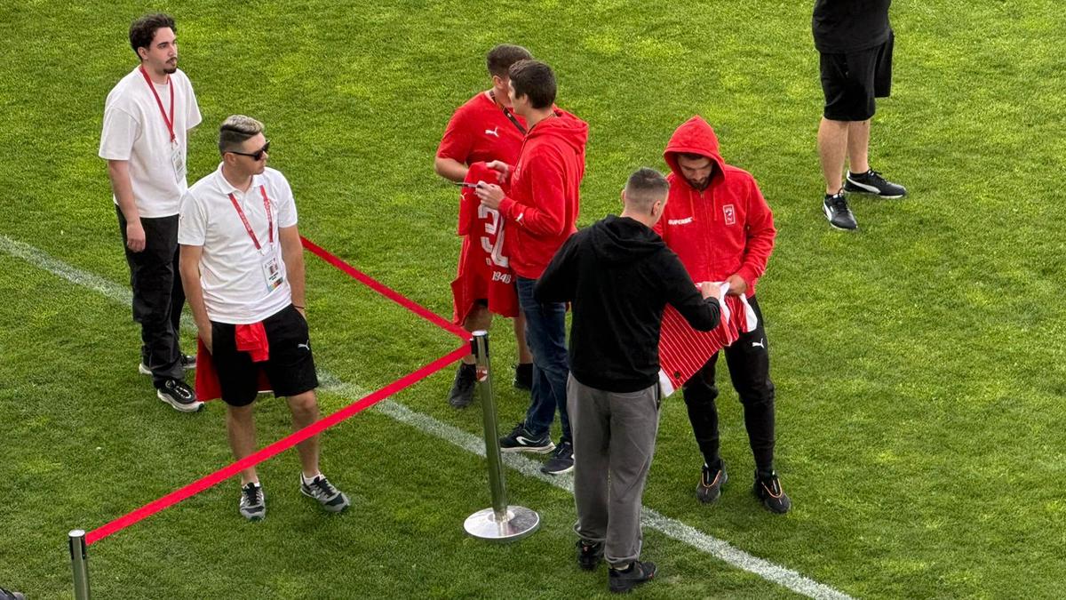 Dinamo - CFR Cluj, imagini înainte de meci