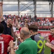 Sepsi a sărbătorit revenirea în Superliga / foto: Facebook Sepsi OSK