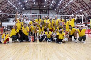 CS Dinamo București a câștigat al 20-lea titlu național la volei masculin