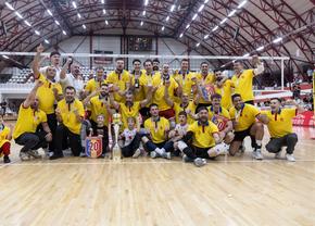 CS Dinamo București a câștigat al 20-lea titlu național la volei masculin