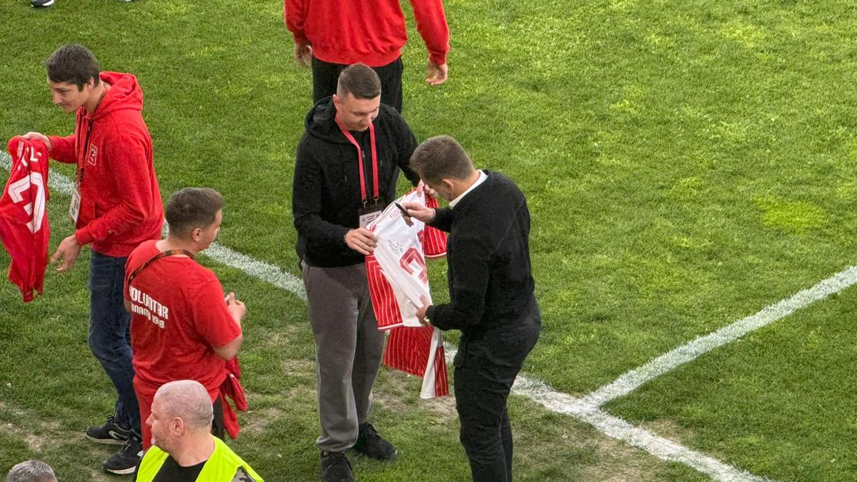 Dinamo - CFR Cluj, imagini înainte de meci