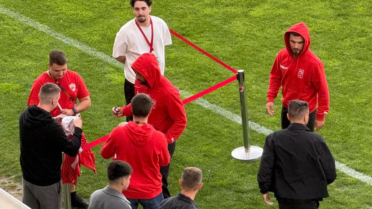 Dinamo - CFR Cluj, imagini înainte de meci