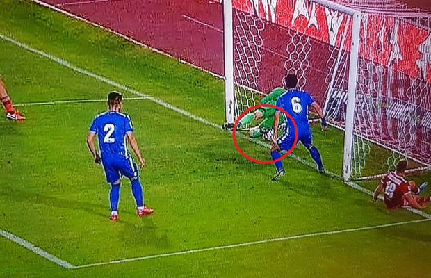 SEPSI - VOLUNTARI 1-2. VIDEO Două greșeli mari de arbitraj în primul meci al etapei: gol nevalidat, deși mingea intrase în poartă