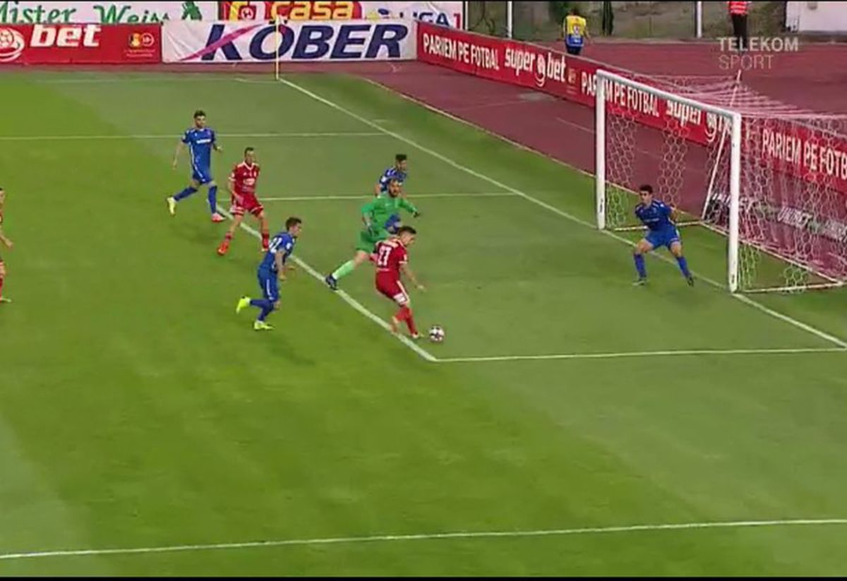 SEPSI - VOLUNTARI. VIDEO Cel mai rapid gol al sezonului a venit după o gafă dublă a lui Valentin Cojocaru!
