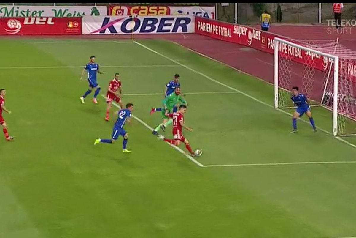 SEPSI - VOLUNTARI. VIDEO Cel mai rapid gol al sezonului a venit după o gafă dublă a lui Valentin Cojocaru!
