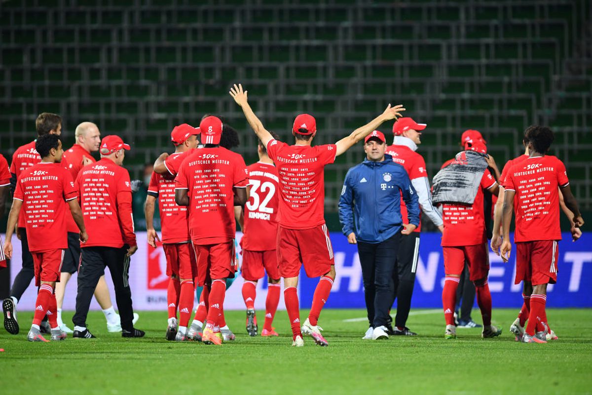 FOTO Bayern Munchen a câștigat al 8-lea titlu consecutiv în Bundesliga!