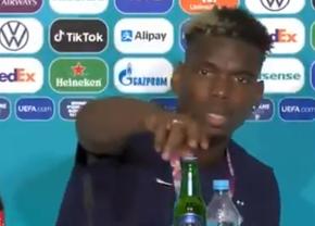 Pogba l-a imitat pe Cristiano Ronaldo! Ce l-a deranjat pe francez la conferința de presă