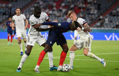 Paul Pogba, omul meciului Franța - Germania 1-0
(foto: Guliver/Getty Images)