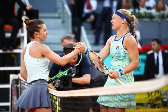 Kiki Bertens, alături de Simona Halep // foto: Guliver/gettyimages