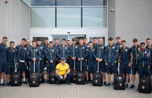 România U19 a ajuns în Slovacia, unde se pregătește pentru debutul la Campionatul European