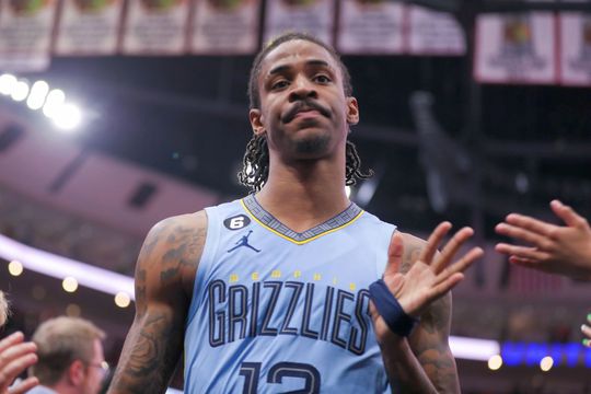 Conducătorul de joc al formației Memphis Grizzlies, Ja Morant (25 de ani) Foto: Imago