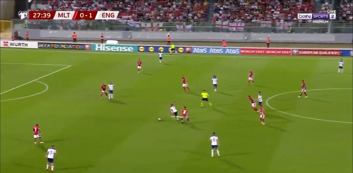 Golul marcat de Trent Alexander-Arnold în Malta - Anglia
