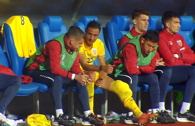 Camora s-a „rupt”, iar selecționerul Edi Iordănescu a fost forțat să improvizeze