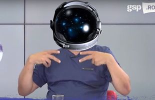 Comedie în direct la GSP Live: „Vin cu cască de astronaut în studio când se transferă la Real Madrid: «Yo soy galactico»”