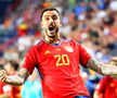 Joselu, autorul golului victoriei Spaniei în semifinala Ligii Națiunilor cu Italia (2-1), foto: Guliver/gettyimages
