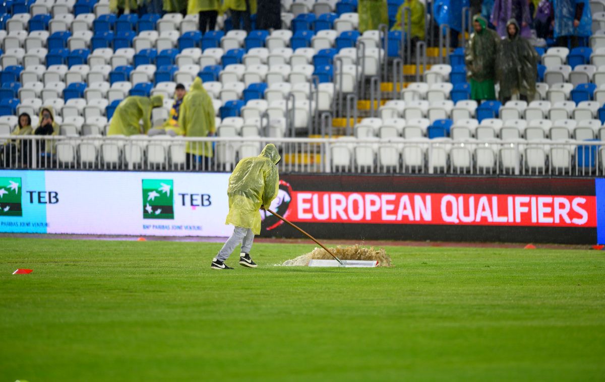 Primire ostilă pentru naționala României: kosovarii ne-au fluierat imnul! Ce a remarcat jurnalistul GSP aflat la masa presei