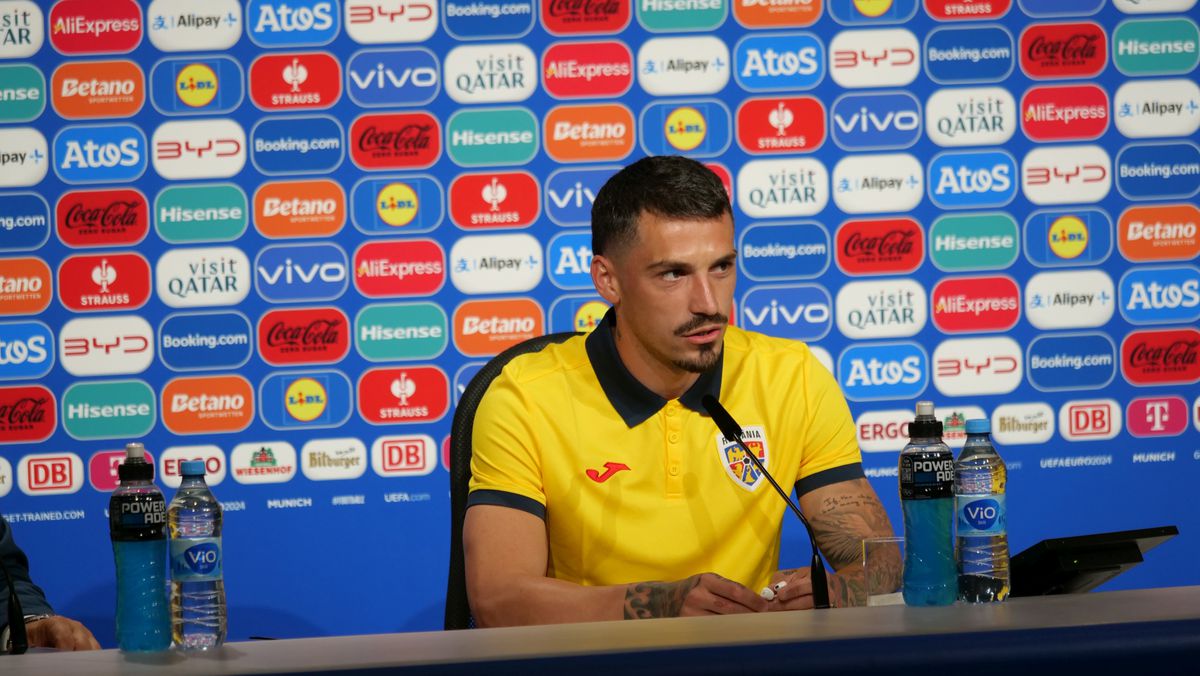 Nicolae Stanciu și Edi Iordănescu, conferință oficială înainte de România - Ucraina